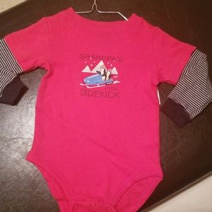 Grandpas little sidekick onesie 18m